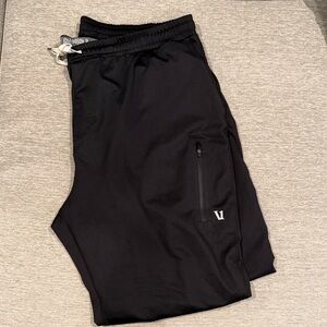 Vuori Black Jogger Pants with Zipper Pocket